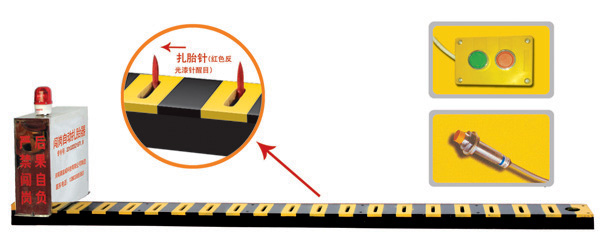 杭州下城区V3嵌入式闯岗自动扎胎器/阻车器